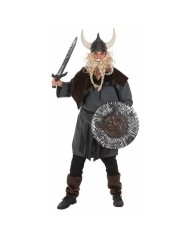 Costume per Adulti Grey L Costume per Adulti Grey L