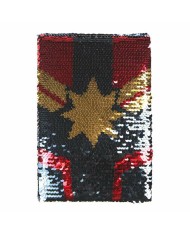 Block-notes Sirena Magica con Lustrini Captain Marvel Multicolore