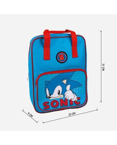Zaino Scuola Sonic