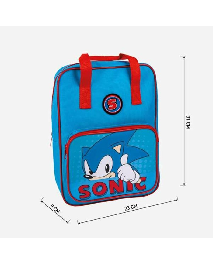 Zaino Scuola Sonic