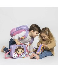 Portamerenda Gabby's Dollhouse Lilla 21,5 x 19,0 x 8,5 cm Portamerenda Gabby's Dollhouse Lilla 21,5 x 19,0 x 8,5 cm