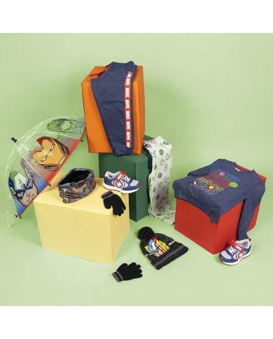 Cappello, Guanti e Scaldacollo The Avengers Grigio