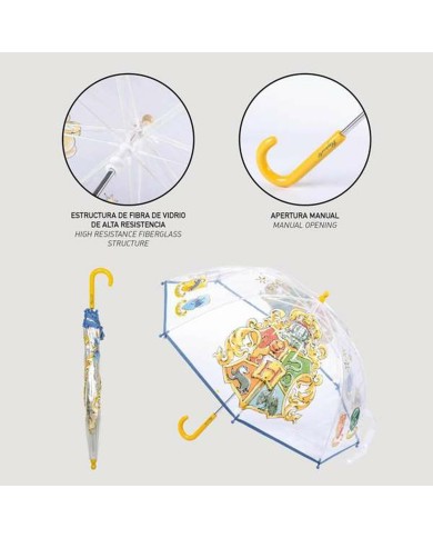 Ombrelli Harry Potter Azzurro 100 % POE