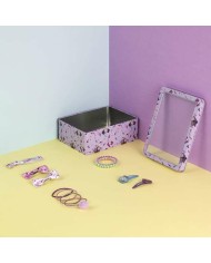 Accessori per i Capelli Frozen Lilla (8 Pezzi)