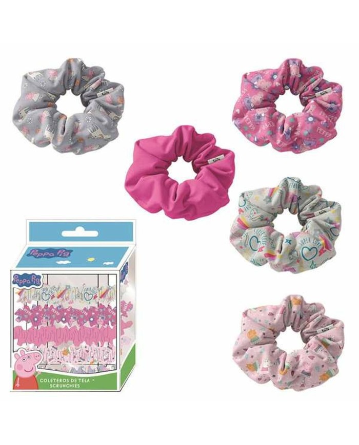 Elastici per Capelli Peppa Pig Multicolore Elastici per Capelli Peppa Pig Multicolore