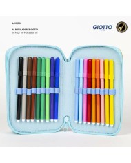 Plumier Triplo Frozen Azzurro Plumier Triplo Frozen Azzurro