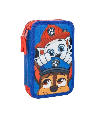 Astuccio Scuola The Paw Patrol Azzurro 12,5 x 19,5 x 4,5 cm