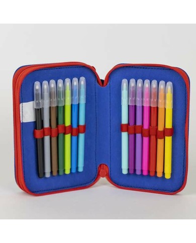 Astuccio Scuola The Paw Patrol Azzurro 12,5 x 19,5 x 4,5 cm