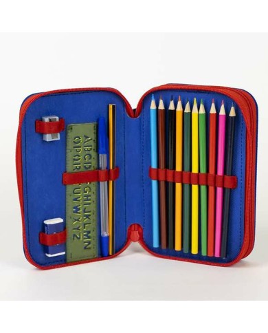 Astuccio Scuola The Paw Patrol Azzurro 12,5 x 19,5 x 4,5 cm