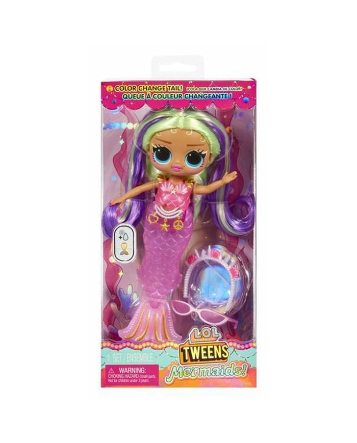 Bambola LOL Surprise! Cleo Cove 25,4 x 12,7 x 6,35 cm Sirena Bambola LOL Surprise! Cleo Cove 25,4 x 12,7 x 6,35 cm Sirena