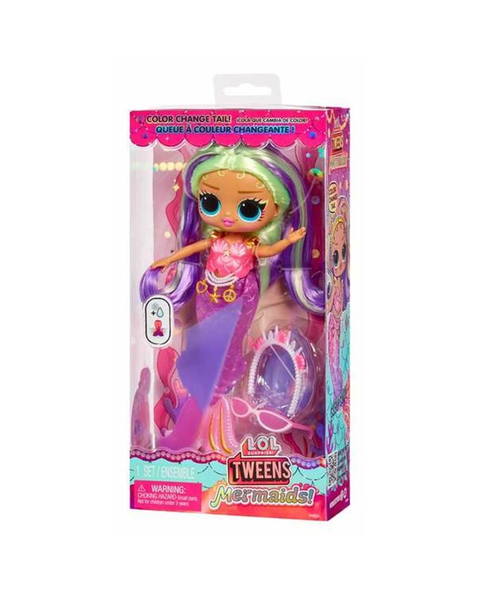 Bambola LOL Surprise! Cleo Cove 25,4 x 12,7 x 6,35 cm Sirena Bambola LOL Surprise! Cleo Cove 25,4 x 12,7 x 6,35 cm Sirena