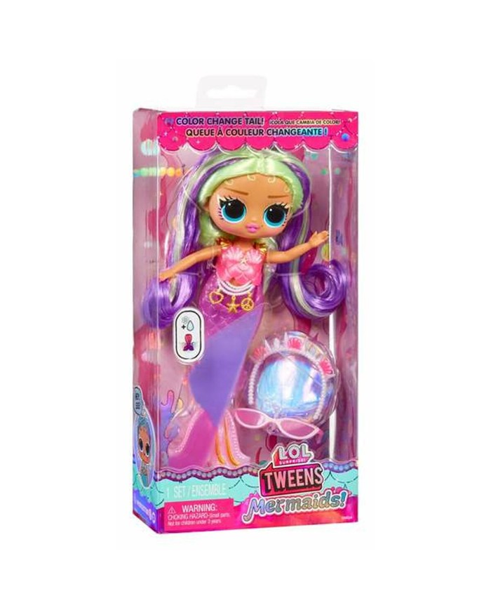 Bambola LOL Surprise! Cleo Cove 25,4 x 12,7 x 6,35 cm Sirena Bambola LOL Surprise! Cleo Cove 25,4 x 12,7 x 6,35 cm Sirena