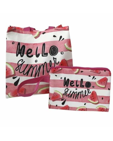 Borsa da Mare Secaneta 48 x 33 x 14 cm Anguria Borsa da Mare Secaneta 48 x 33 x 14 cm Anguria