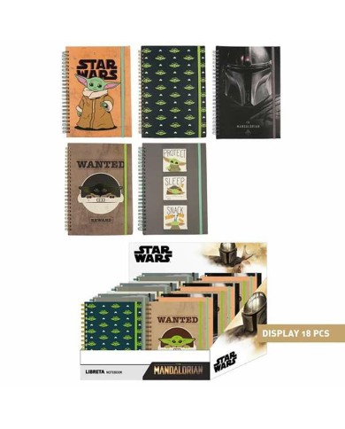 Quaderno con Anelli Star Wars Quaderno con Anelli Star Wars