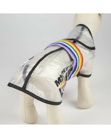 Impermeabile per Cani Disney Trasparente M Mickey Mouse