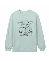 Felpa senza Cappuccio Unisex Stitch Grigio Felpa senza Cappuccio Unisex Stitch Grigio
