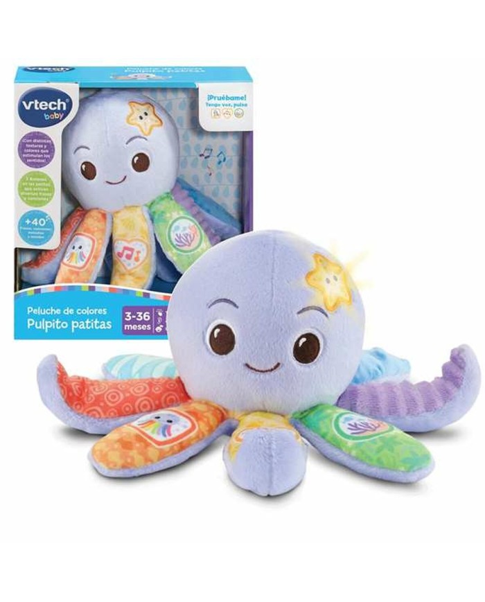 Peluche Vtech Tessile Polipo 20,5 x 17,6 x 11 cm