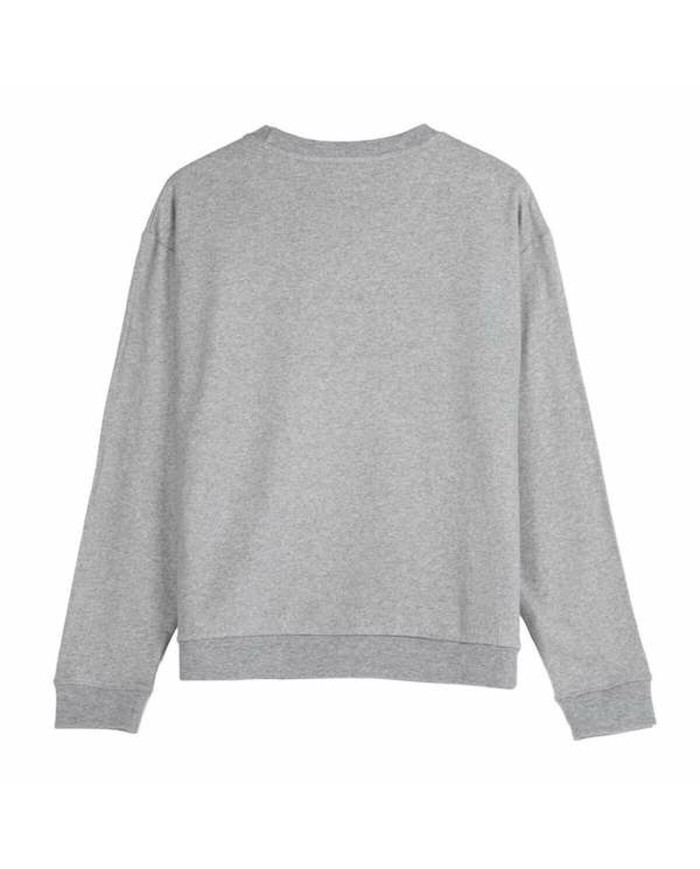 Felpa senza Cappuccio Unisex Stitch Grigio Felpa senza Cappuccio Unisex Stitch Grigio