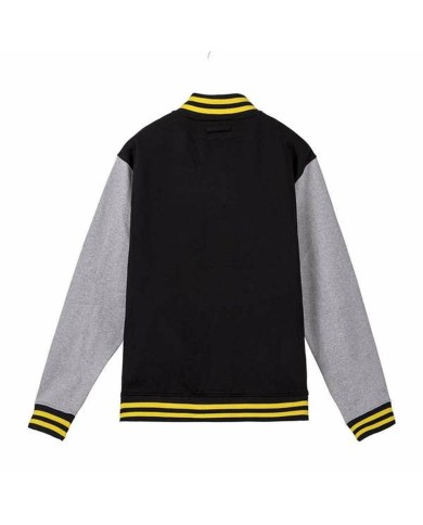 Felpa senza Cappuccio Unisex Harry Potter Hufflepuff Nero