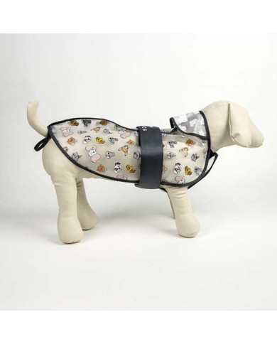 Impermeabile per Cani Disney Nero matte black XS