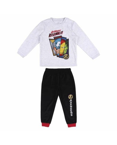 Pigiama Per bambini The Avengers Grigio Pigiama Per bambini The Avengers Grigio