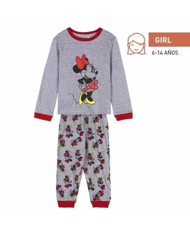 Pigiama Per bambini Minnie Mouse Grigio Pigiama Per bambini Minnie Mouse Grigio