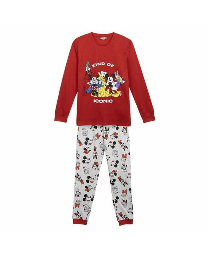 Pigiama Mickey Mouse Rosso