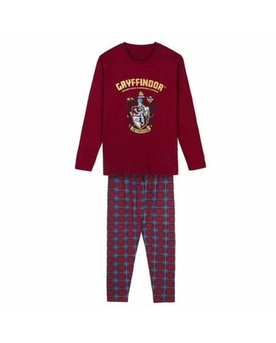 Pigiama Harry Potter Rosso Scuro Pigiama Harry Potter Rosso Scuro