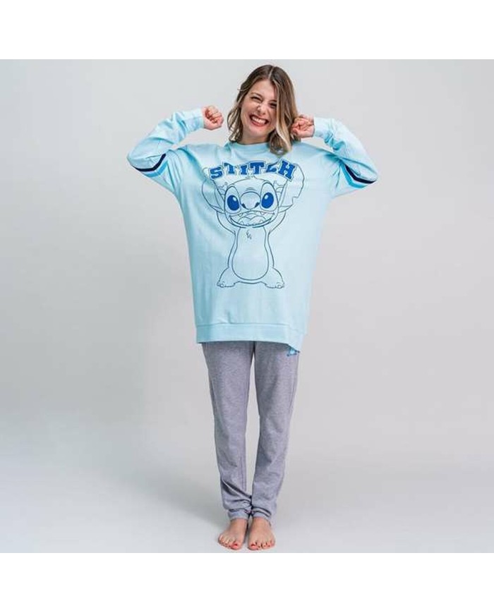Pigiama Stitch Azzurro Chiaro