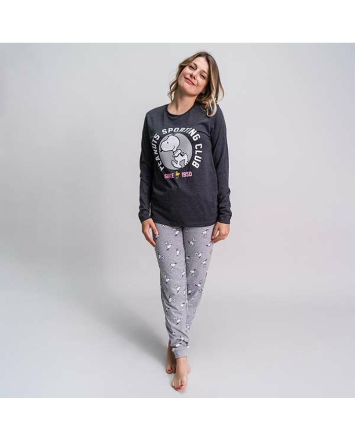 Pigiama Snoopy Grigio Pigiama Snoopy Grigio