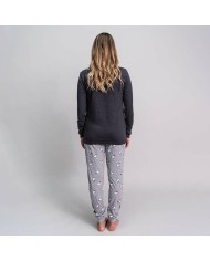 Pigiama Snoopy Grigio Pigiama Snoopy Grigio