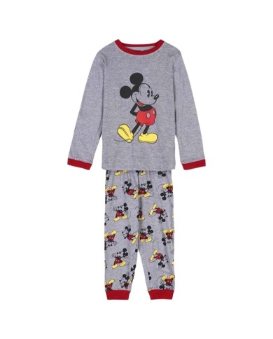 Pigiama Per bambini Mickey Mouse Grigio Pigiama Per bambini Mickey Mouse Grigio