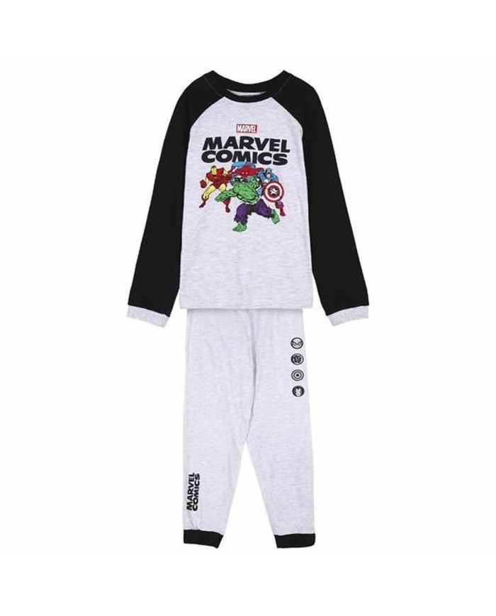 Pigiama Per bambini Marvel Grigio Pigiama Per bambini Marvel Grigio