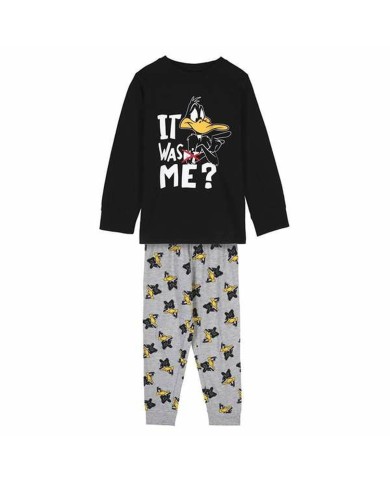 Pigiama Per bambini Looney Tunes Nero Pigiama Per bambini Looney Tunes Nero