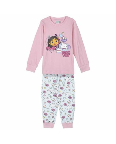 Pigiama Per bambini Gabby's Dollhouse Rosa Pigiama Per bambini Gabby's Dollhouse Rosa