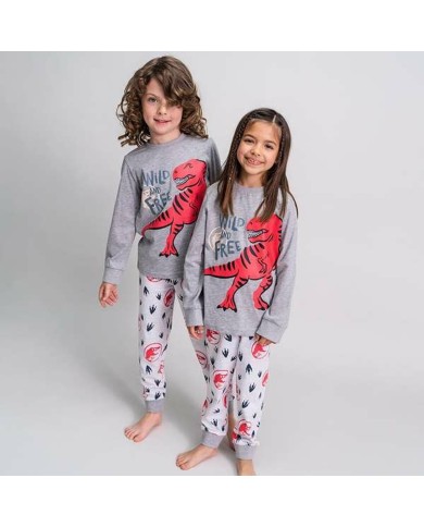 Pigiama Per bambini Jurassic Park Grigio Pigiama Per bambini Jurassic Park Grigio