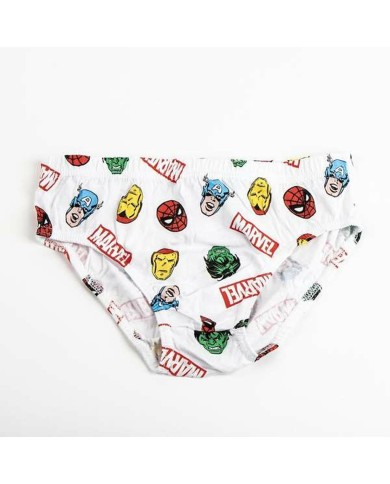 Pacco di Slip da Uomo Marvel Multicolore Pacco di Slip da Uomo Marvel Multicolore