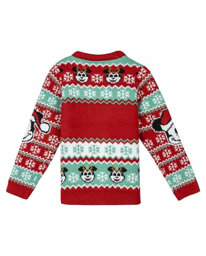 Maglia Unisex Mickey Mouse Rosso Maglia Unisex Mickey Mouse Rosso