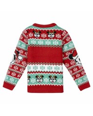 Maglia Unisex Mickey Mouse Rosso Maglia Unisex Mickey Mouse Rosso