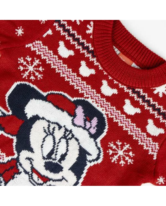 Maglia Unisex Minnie Mouse Rosso Maglia Unisex Minnie Mouse Rosso