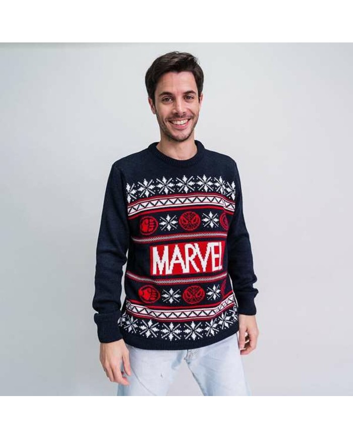 Maglia Unisex Marvel Blu scuro