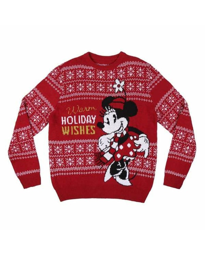 Maglia Donna Minnie Mouse Rosso