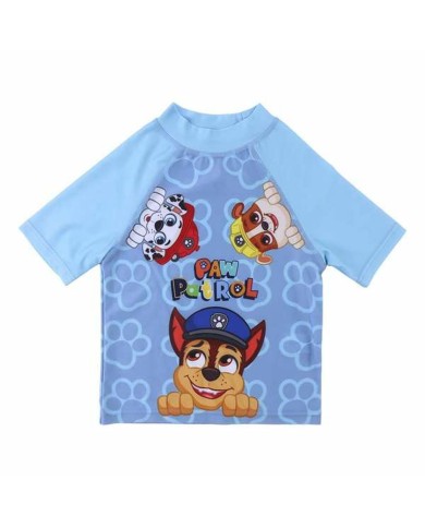 T-shirt da Bagno The Paw Patrol Azzurro Chiaro T-shirt da Bagno The Paw Patrol Azzurro Chiaro