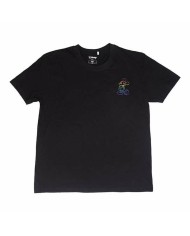Maglia a Maniche Corte Uomo Disney Nero Maglia a Maniche Corte Uomo Disney Nero