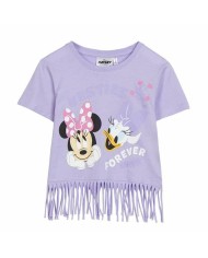 Maglia a Maniche Corte per Bambini Mickey Mouse Bianco