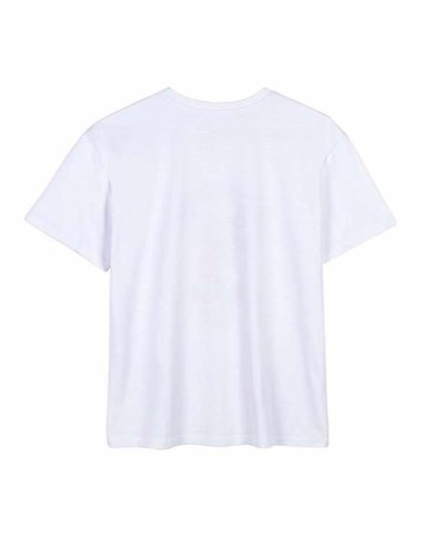 Maglia a Maniche Corte Donna Mickey Mouse Bianco Maglia a Maniche Corte Donna Mickey Mouse Bianco