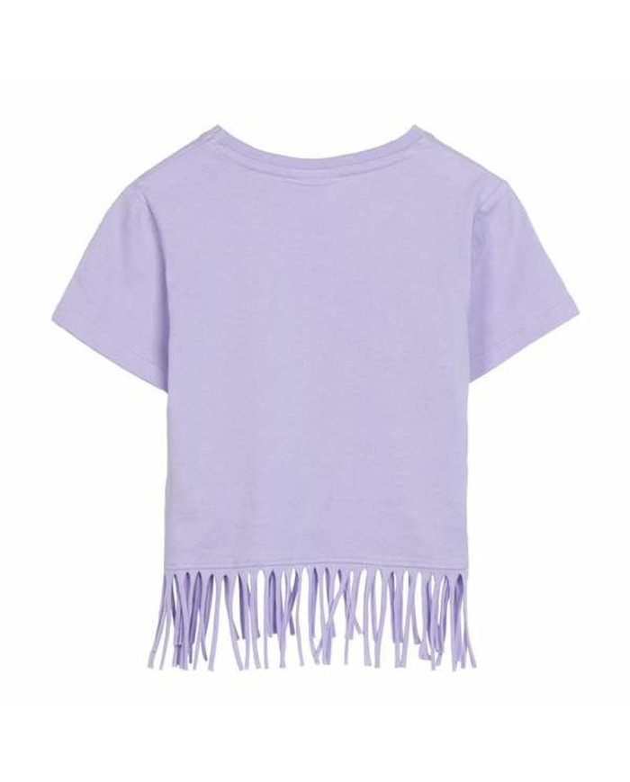 Maglia a Maniche Corte per Bambini Minnie Mouse Viola