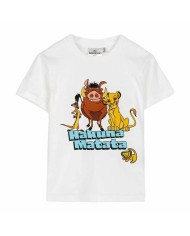 Maglia a Maniche Corte per Bambini Frozen Bianco