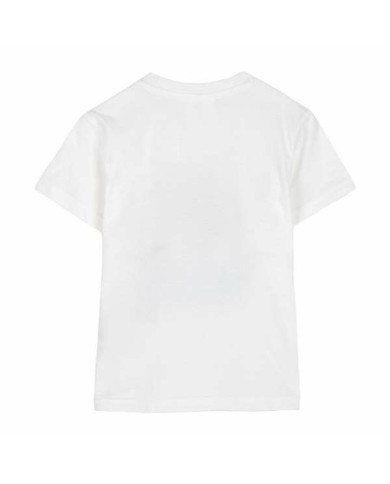 Maglia a Maniche Corte per Bambini The Lion King Bianco Maglia a Maniche Corte per Bambini The Lion King Bianco