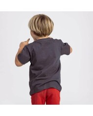 Maglia a Maniche Corte Bambino Spider-Man Grigio scuro